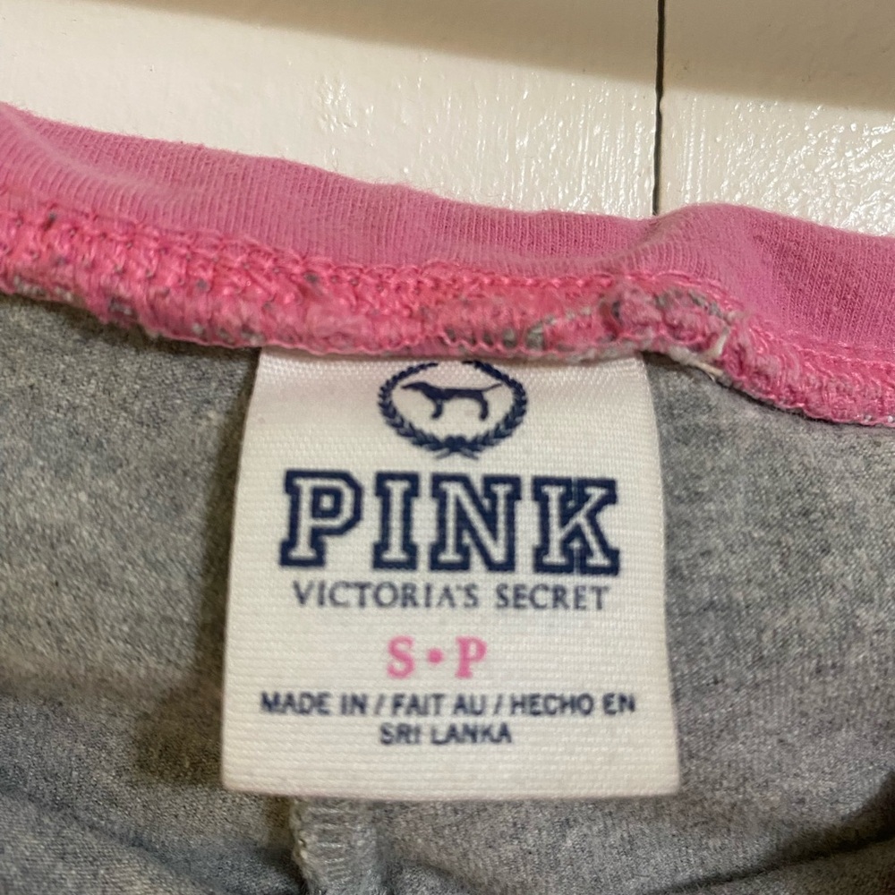 Victoria’s Secret PINK Y2K Pink and Gray Yoga Pants size Small - Picture 3 of 3